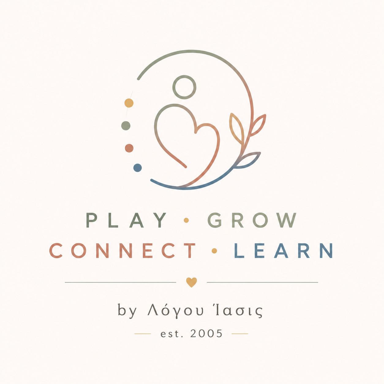 PLAY GROW CONNECT LEARN by Λόγου Ίασις